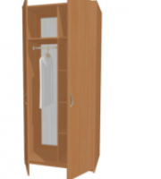 Л 8.4 Шкаф для одежды комбинированный   80 * 42 * 202 см - ООО Александрит. 