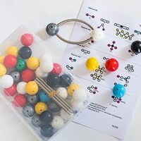 Набор атомов для составления моделей молекул (лаб.) /арт. 598 (Ст) - ООО Александрит.