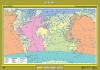 Учебная карта "Океаны" 100х140 см / артикул 8216 - ООО Александрит. 