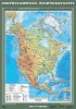 Учебная  карта "Северная Америка. Физическая карта" 70х100 см / артикул 8237 - ООО Александрит. 