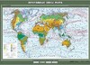 Учебн. карта "Природные зоны мира" 100х140 /арт. 8220 (Ст) - ООО Александрит. 