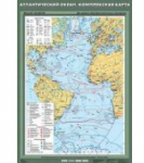 Учебная  карта "Атлантический океан. Комплексная карта" 70х100 см / артикул 8223 - ООО Александрит. 