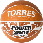 Мяч баскетбольный TORRES Power Shot, р. 7 /арт. B32087 - ООО Александрит. 