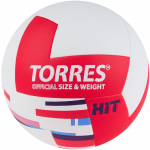 Мяч волейбольный TORRES Hit, р. 5 /арт. V32355 - ООО Александрит. 