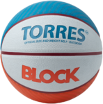 Мяч баскетбольный TORRES Block, р. 7 /арт. B023167 - ООО Александрит. 
