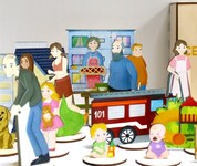 Тематические фигурки "Семья и дом" /арт. БВ-039 - ООО Александрит. 