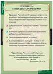 Таблицы демонстрационные "Избирательное право" /арт. 9822 (Ст) - ООО Александрит. 