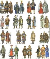 Таблицы демонстрационные "Народы России. История России в костюме" /арт. 8682 (Ст) - ООО Александрит. 
