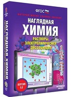 Интерактивное учебное пособие "Наглядная химия. Растворы. Электролитическая диссоциация" /арт. 13404 (Ст) - ООО Александрит. 