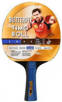 Ракетка для настольного тенниса Butterfly Timo Boll gold, анатомическая/коническая ручка - ООО Александрит. 