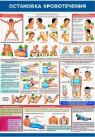 Плакаты "Оказание первой помощи пострадавшим" (6 листов, размер 465х600) /арт. 14393 (Ст) - ООО Александрит. 