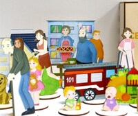 Тематические фигурки "Семья и дом" /арт. БВ-039 - ООО Александрит. 