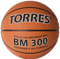 Мяч баскетбольный TORRES BM300, р.5 /арт. B02015 - ООО Александрит. 