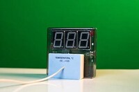 Датчик температуры с независимой индикацией (термометр демонстрационный) /арт. 12088 (Ст) - ООО Александрит. 