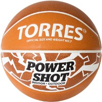 Мяч баскетбольный TORRES Power Shot, р. 7 /арт. B32087 - ООО Александрит. 