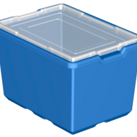 Набор больших коробок для хранения деталей (6 шт) /арт.9840 - ООО Александрит. Производственно-торговая компания