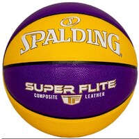Мяч баскетбольный Spalding Super Flite, Цвет Желто-фиолетовый, р. 7 /арт. 76930z - ООО Александрит. 
